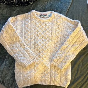 100% wool sweater